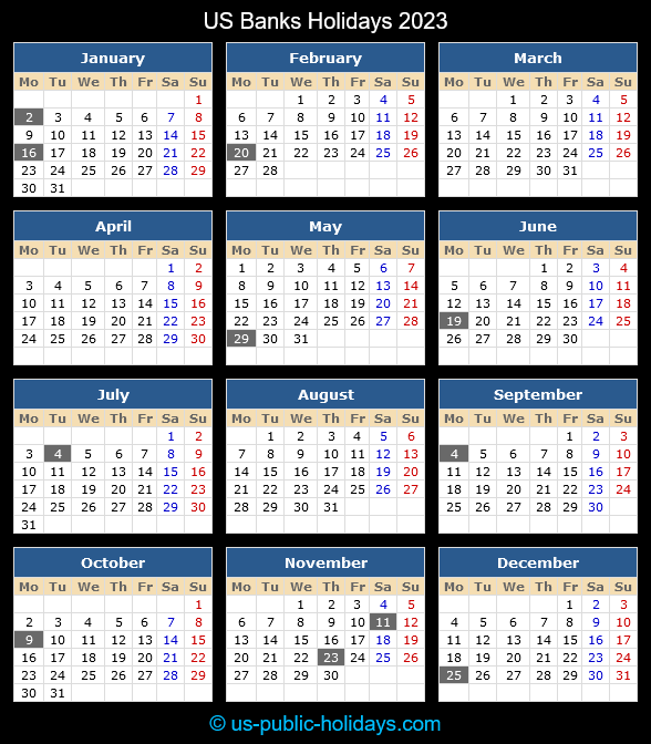 Stock Market Holidays 2023
