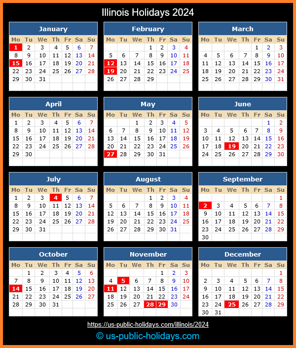 State Holidays 2024 Illinois Public Alfi Annmarie State Holidays 2024 Illinois Public Alfi Annmarie